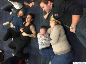 Photo of the Week: ” How Adam Levine and Maroon 5  Mingled with Fan With Down Syndrome when he had  Jitters”