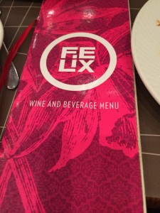 Felix Restaurant Review